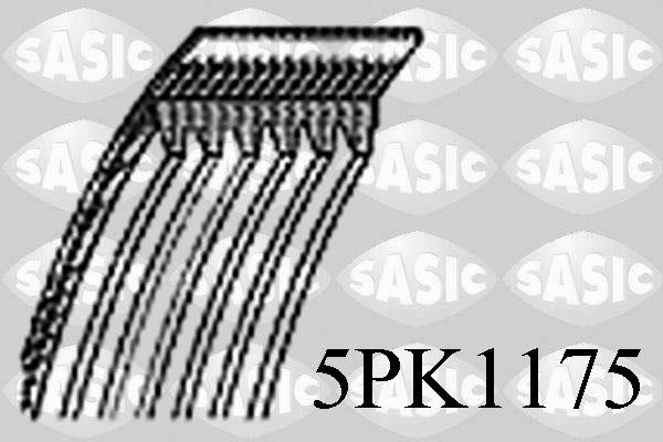 Sasic 5PK1175 V-Ribbed Belt 5PK1175: Buy near me at 2407.PL in Poland at an Affordable price!