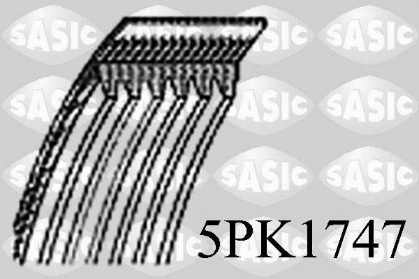 Sasic 5PK1747 V-Ribbed Belt 5PK1747: Buy near me in Poland at 2407.PL - Good price!