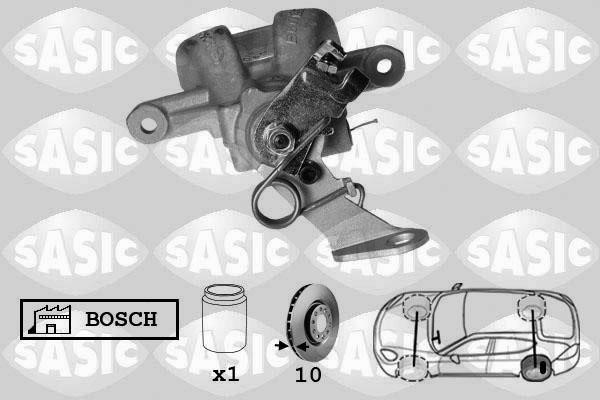 Sasic 6506190 Brake caliper rear left 6506190: Buy near me in Poland at 2407.PL - Good price!