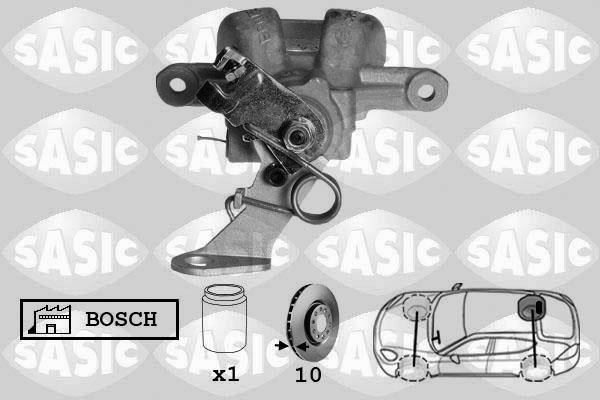 Sasic 6506191 Brake caliper rear right 6506191: Buy near me in Poland at 2407.PL - Good price!