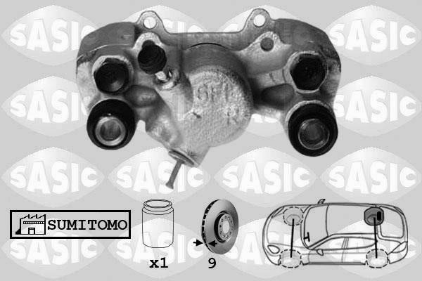 Sasic 6506205 Bremssattel hinten rechts 6506205: Kaufen Sie zu einem guten Preis in Polen bei 2407.PL!