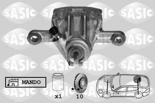 Sasic 6506211 Brake caliper rear right 6506211: Buy near me in Poland at 2407.PL - Good price!