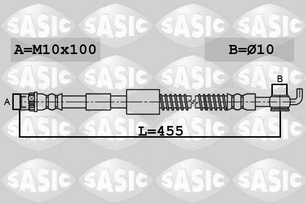 Sasic 6600067 Przewód hamulcowy elastyczny 6600067: Dobra cena w Polsce na 2407.PL - Kup Teraz!