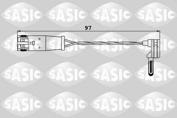 Sasic 6236002 Датчик износа тормозных колодок 6236002: Отличная цена - Купить в Польше на 2407.PL!