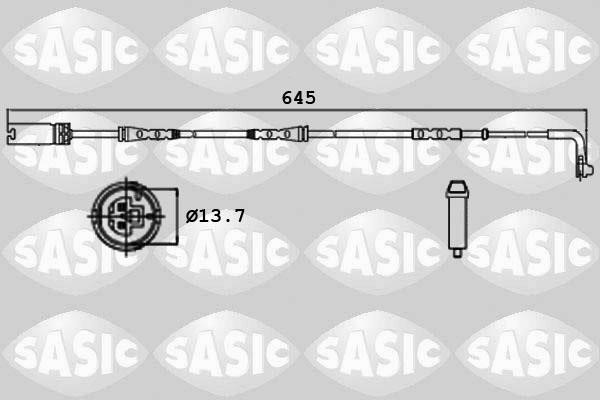 Sasic 6236003 Датчик износа тормозных колодок 6236003: Отличная цена - Купить в Польше на 2407.PL!