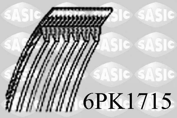 Sasic 6PK1715 V-Ribbed Belt 6PK1715: Buy near me in Poland at 2407.PL - Good price!