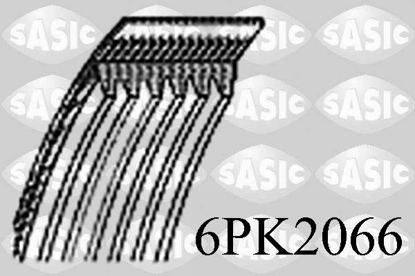 Sasic 6PK2066 V-Ribbed Belt 6PK2066: Buy near me in Poland at 2407.PL - Good price!