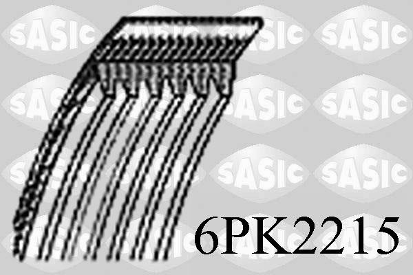 Sasic 6PK2215 Pasek klinowy wielorowkowy 6PK2215: Dobra cena w Polsce na 2407.PL - Kup Teraz!