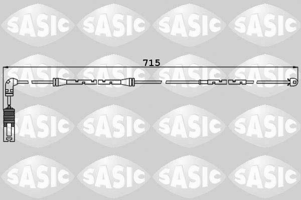 Sasic 6236032 Датчик зносу гальмівних колодок 6236032: Приваблива ціна - Купити у Польщі на 2407.PL!