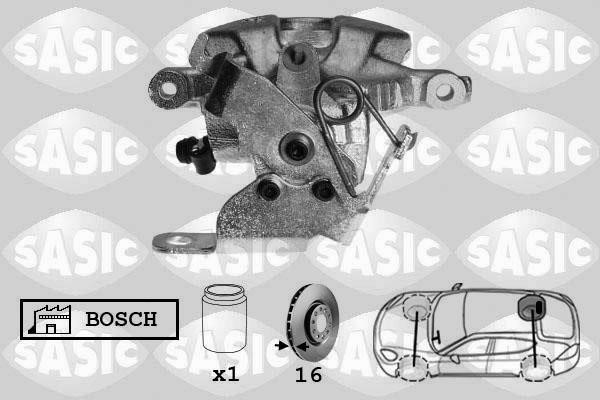 Sasic 6506099 Суппорт тормозной задний правый 6506099: Отличная цена - Купить в Польше на 2407.PL!