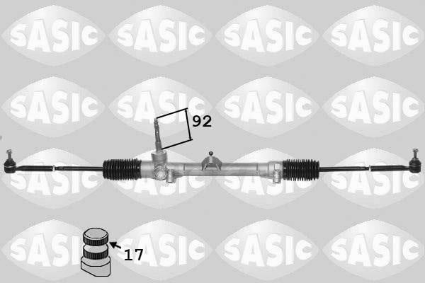 Sasic 7376009 Steering rack without power steering 7376009: Buy near me in Poland at 2407.PL - Good price!