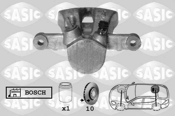 Sasic 6506159 Суппорт тормозной задний правый 6506159: Отличная цена - Купить в Польше на 2407.PL!