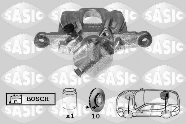 Sasic 6506165 Суппорт тормозной задний правый 6506165: Отличная цена - Купить в Польше на 2407.PL!
