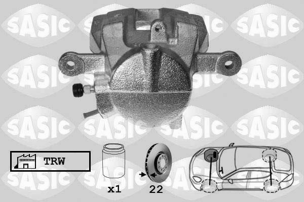 Sasic 6506179 Brake caliper front right 6506179: Buy near me in Poland at 2407.PL - Good price!