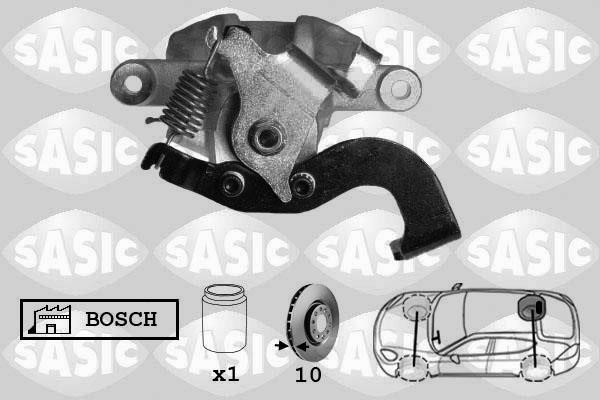 Sasic 6506183 Brake caliper rear right 6506183: Buy near me in Poland at 2407.PL - Good price!