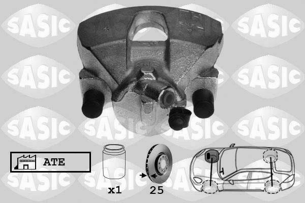 Sasic 6506189 Brake caliper front right 6506189: Buy near me in Poland at 2407.PL - Good price!