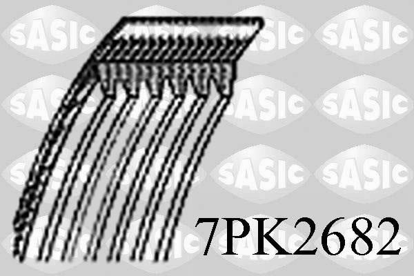 Sasic 7PK2682 V-Ribbed Belt 7PK2682: Buy near me in Poland at 2407.PL - Good price!