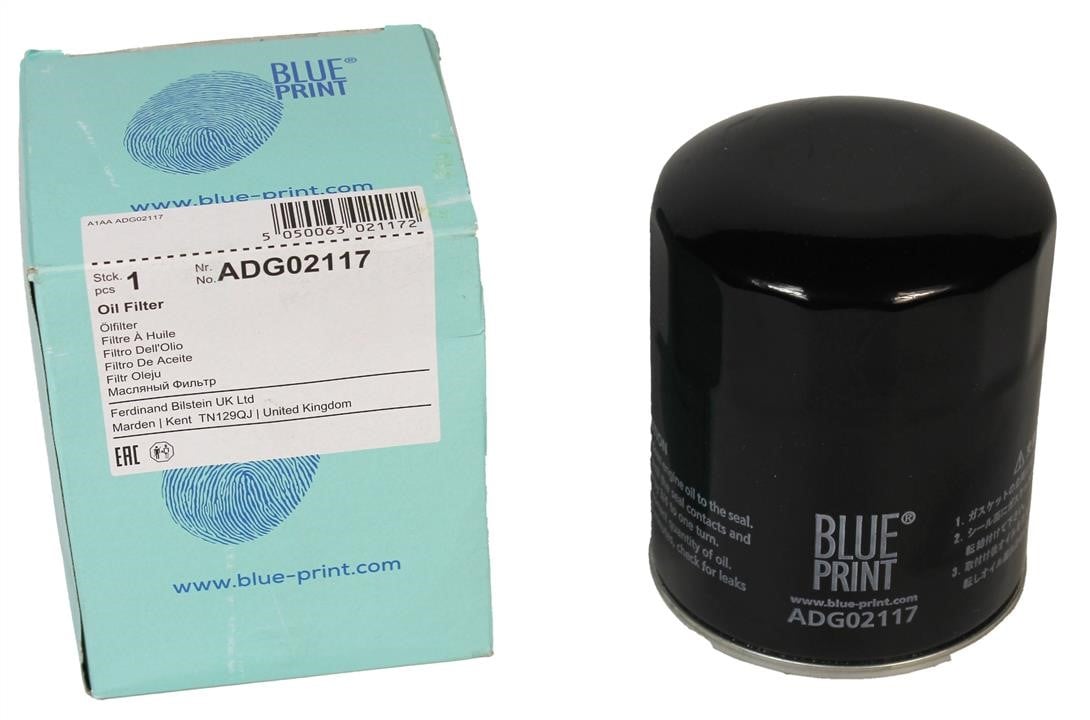 Filtr oleju Blue Print ADG02117
