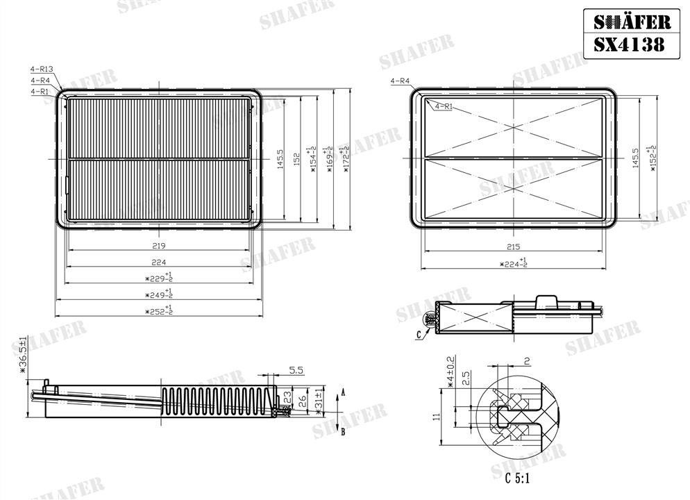 Купити Shafer SX4138 за низькою ціною в Польщі!