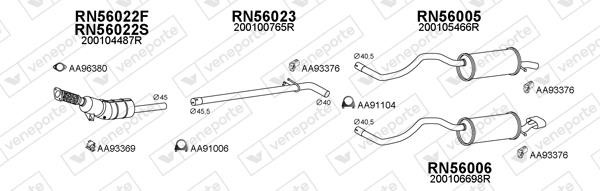 Veneporte 550673 Muffler assy 550673: Buy near me at 2407.PL in Poland at an Affordable price!