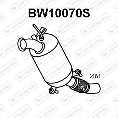 Veneporte BW10070S Filtr cząstek stałych DPF BW10070S: Dobra cena w Polsce na 2407.PL - Kup Teraz!