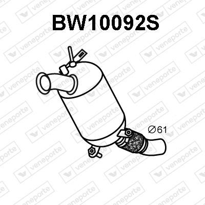 Veneporte BW10092S Filtr cząstek stałych DPF BW10092S: Dobra cena w Polsce na 2407.PL - Kup Teraz!