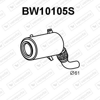 Veneporte BW10105S Diesel particulate filter DPF BW10105S: Buy near me in Poland at 2407.PL - Good price!