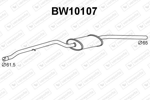 Veneporte BW10107 Front Silencer BW10107: Buy near me in Poland at 2407.PL - Good price!