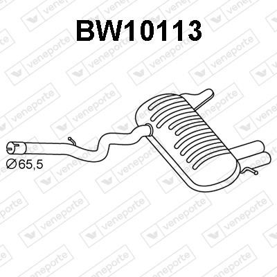 Veneporte BW10113 End Silencer BW10113: Buy near me in Poland at 2407.PL - Good price!