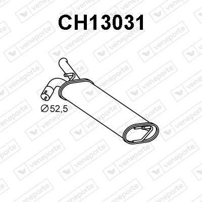 Veneporte CH13031 End Silencer CH13031: Buy near me in Poland at 2407.PL - Good price!