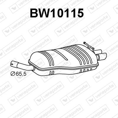 Veneporte BW10115 Shock absorber BW10115: Buy near me in Poland at 2407.PL - Good price!