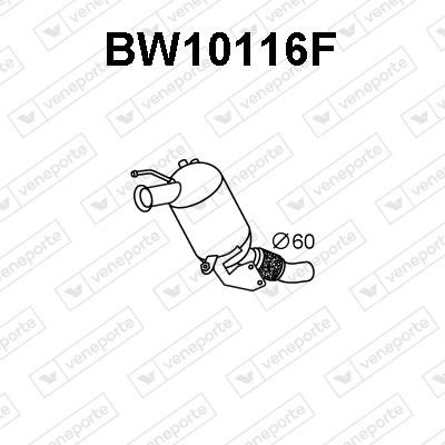 Veneporte BW10116F Filtr cząstek stałych DPF BW10116F: Dobra cena w Polsce na 2407.PL - Kup Teraz!