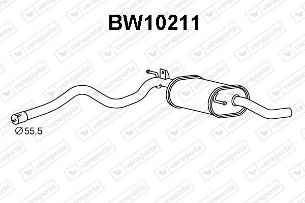 Veneporte BW10211 Shock absorber BW10211: Buy near me at 2407.PL in Poland at an Affordable price!
