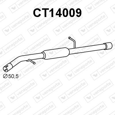 Veneporte CT14009 End Silencer CT14009: Buy near me in Poland at 2407.PL - Good price!