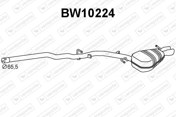Veneporte BW10224 Shock absorber BW10224: Buy near me in Poland at 2407.PL - Good price!