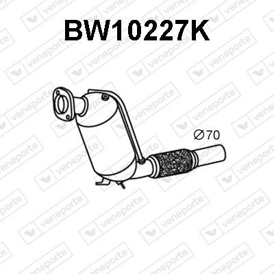 Veneporte BW10227K Katalizator BW10227K: Dobra cena w Polsce na 2407.PL - Kup Teraz!