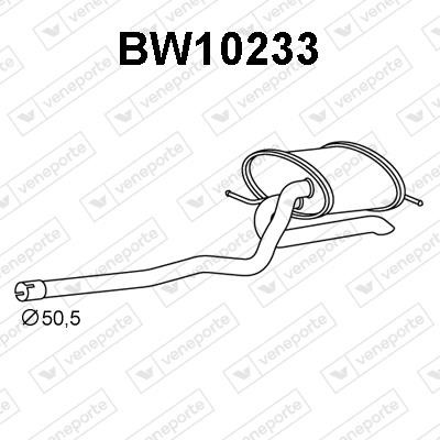 Veneporte BW10233 Shock absorber BW10233: Buy near me at 2407.PL in Poland at an Affordable price!