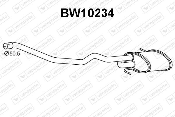 Veneporte BW10234 Shock absorber BW10234: Buy near me in Poland at 2407.PL - Good price!