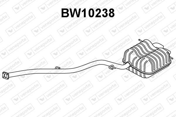 Veneporte BW10238 Shock absorber BW10238: Buy near me in Poland at 2407.PL - Good price!