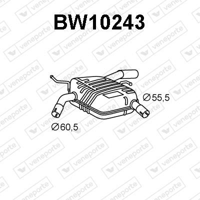 Veneporte BW10243 Stoßdämpfer BW10243: Kaufen Sie zu einem guten Preis in Polen bei 2407.PL!