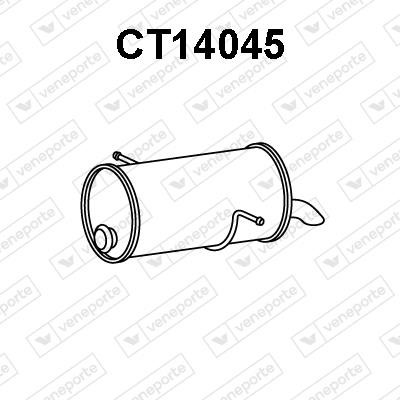 Veneporte CT14045 End Silencer CT14045: Buy near me in Poland at 2407.PL - Good price!