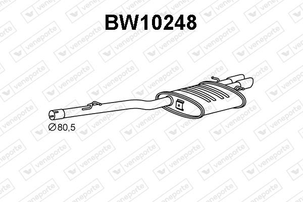 Veneporte BW10248 Shock absorber BW10248: Buy near me in Poland at 2407.PL - Good price!