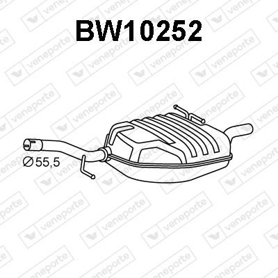 Veneporte BW10252 Shock absorber BW10252: Buy near me in Poland at 2407.PL - Good price!