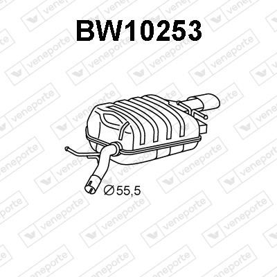 Veneporte BW10253 Shock absorber BW10253: Buy near me in Poland at 2407.PL - Good price!