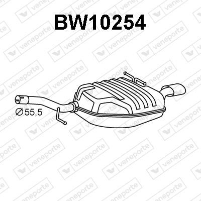 Veneporte BW10254 Shock absorber BW10254: Buy near me in Poland at 2407.PL - Good price!