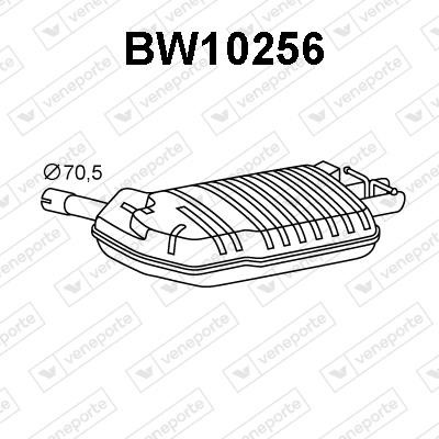 Veneporte BW10256 Shock absorber BW10256: Buy near me in Poland at 2407.PL - Good price!