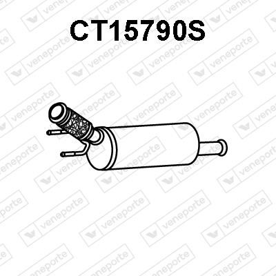 Veneporte CT15790S Filtr cząstek stałych DPF CT15790S: Dobra cena w Polsce na 2407.PL - Kup Teraz!