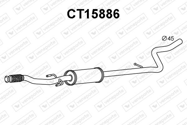 Veneporte CT15886 Shock absorber CT15886: Buy near me at 2407.PL in Poland at an Affordable price!