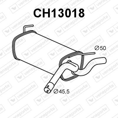 Veneporte CH13018 End Silencer CH13018: Buy near me in Poland at 2407.PL - Good price!