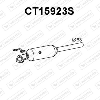 Veneporte CT15923S Filtr cząstek stałych DPF CT15923S: Dobra cena w Polsce na 2407.PL - Kup Teraz!